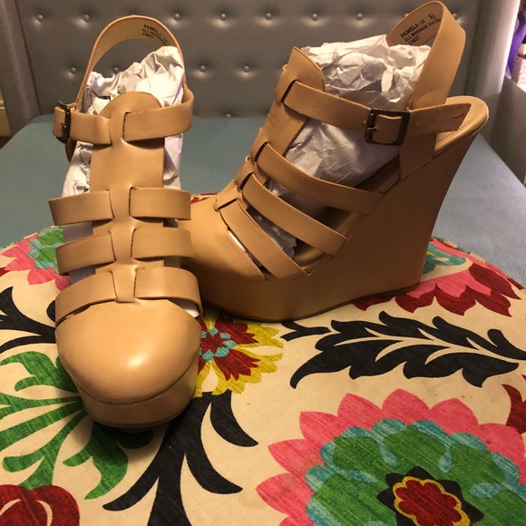 Size 8 Bamboo wedges - Picture 5 of 5